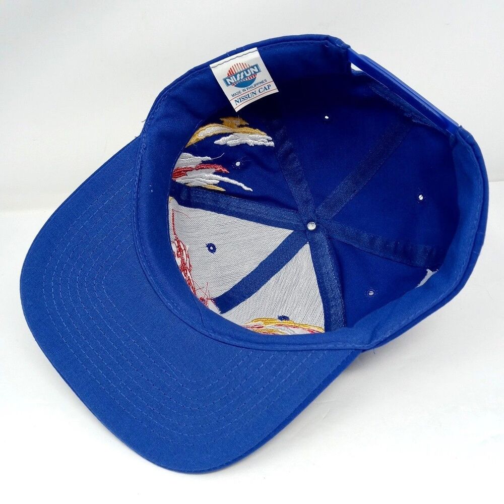 Vintage Jimmy Spencer Nascar Hat Cap Winston Cup Splash Swirl Snapback Racing - Picture 6 of 8